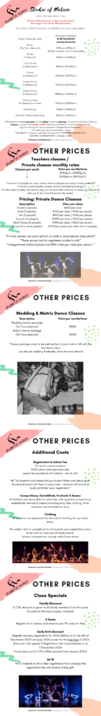Pricing | Studio of Motion